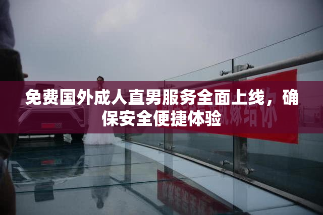 免费国外成人直男服务全面上线，确保安全便捷体验