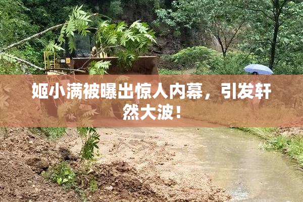姬小满被曝出惊人内幕，引发轩然大波！