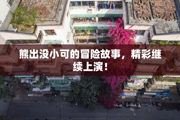 熊出没小可的冒险故事，精彩继续上演！