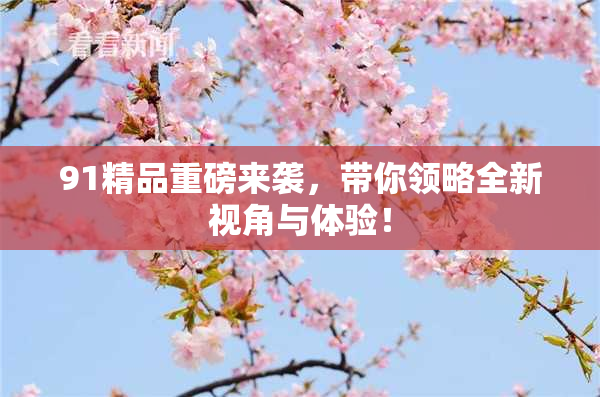 91精品重磅来袭，带你领略全新视角与体验！