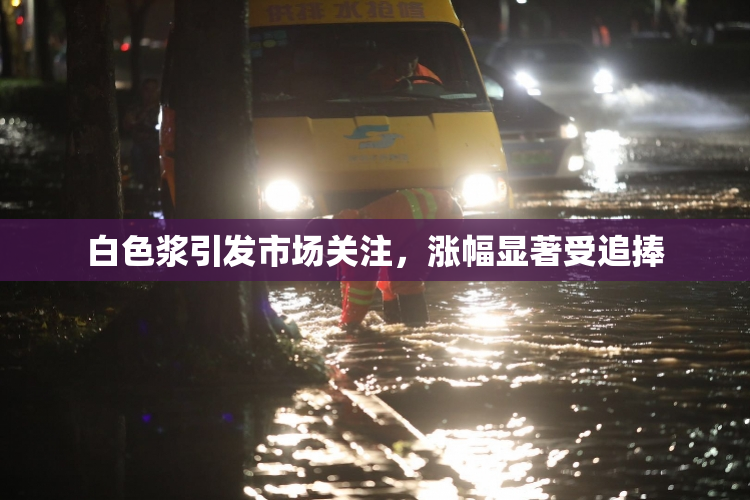 白色浆引发市场关注，涨幅显著受追捧