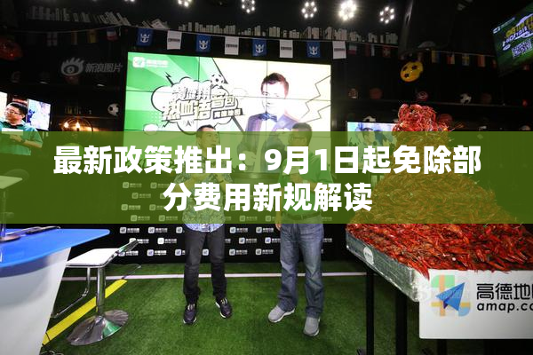 最新政策推出：9月1日起免除部分费用新规解读