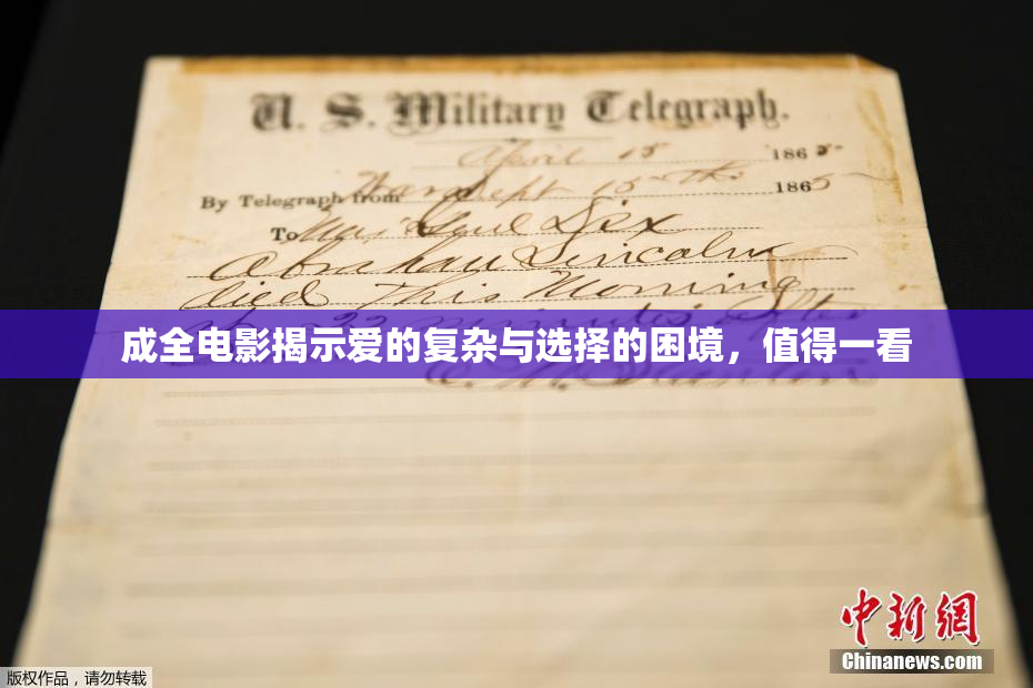 成全电影揭示爱的复杂与选择的困境，值得一看