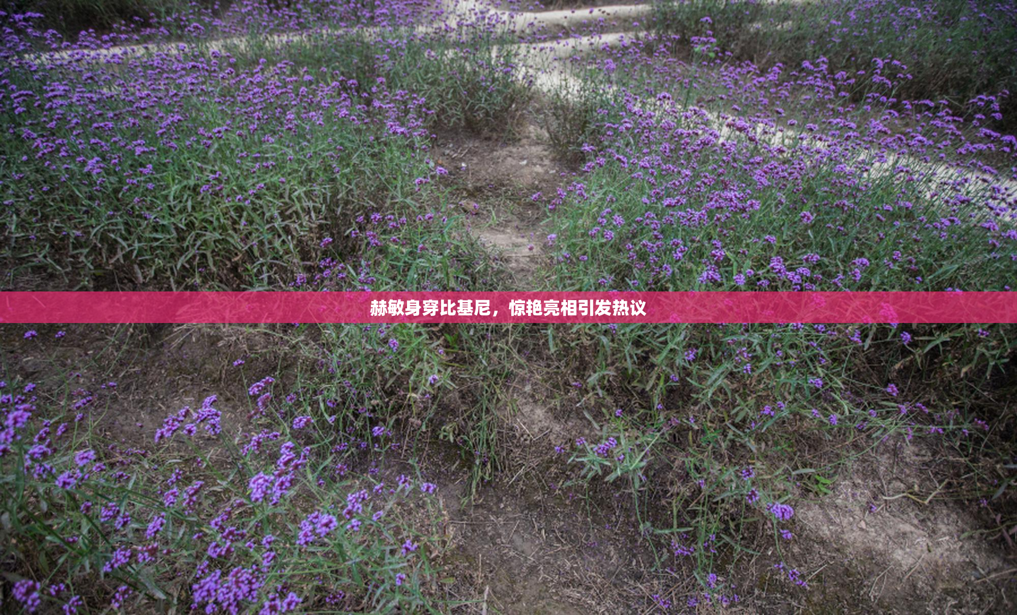赫敏身穿比基尼，惊艳亮相引发热议