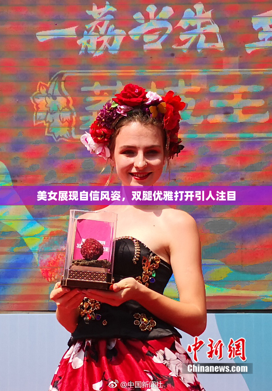 美女展现自信风姿，双腿优雅打开引人注目