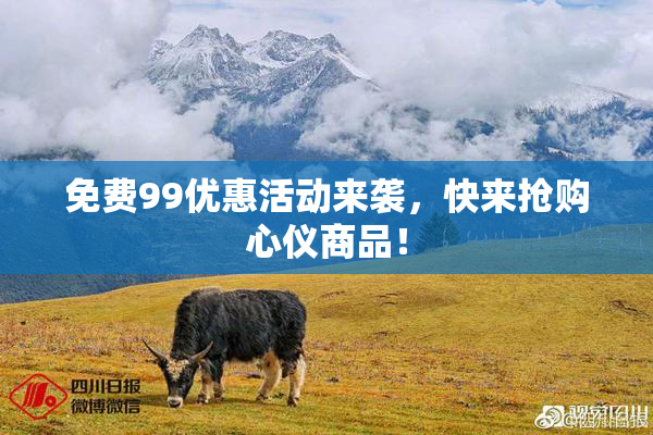 免费99优惠活动来袭，快来抢购心仪商品！