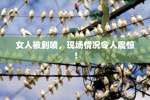 女人被到喷，现场情况令人震惊！