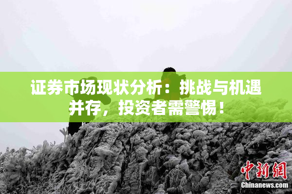 证券市场现状分析：挑战与机遇并存，投资者需警惕！