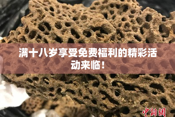 满十八岁享受免费福利的精彩活动来临！