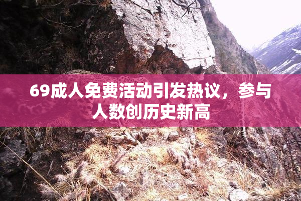 69成人免费活动引发热议，参与人数创历史新高