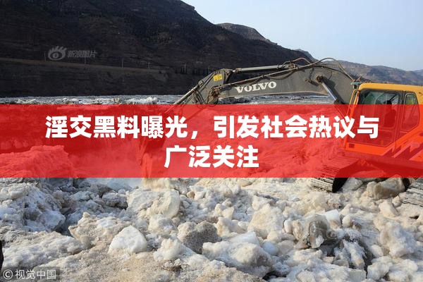 淫交黑料曝光，引发社会热议与广泛关注
