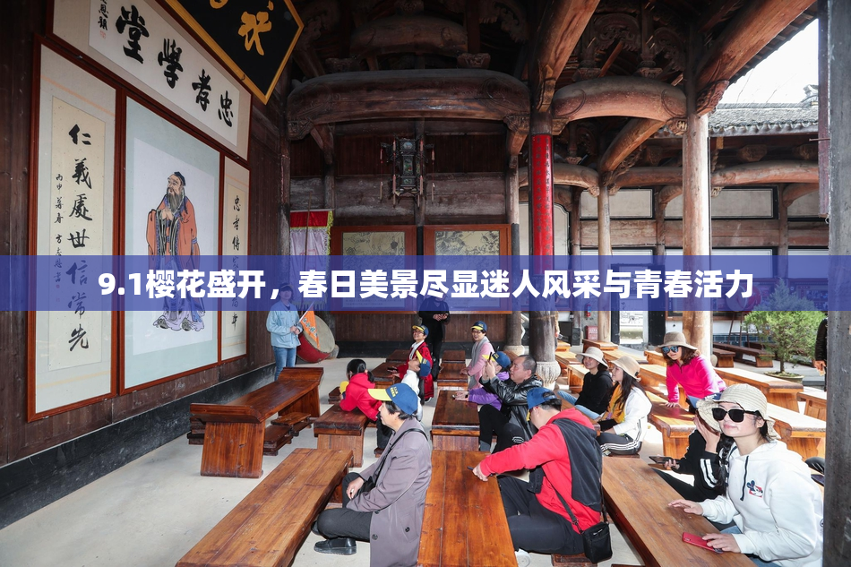 9.1樱花盛开，春日美景尽显迷人风采与青春活力