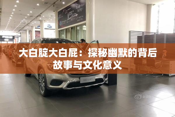 大白腚大白屁：探秘幽默的背后故事与文化意义