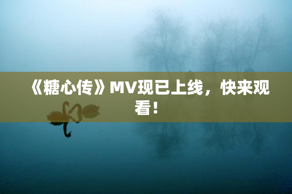 《糖心传》MV现已上线，快来观看！