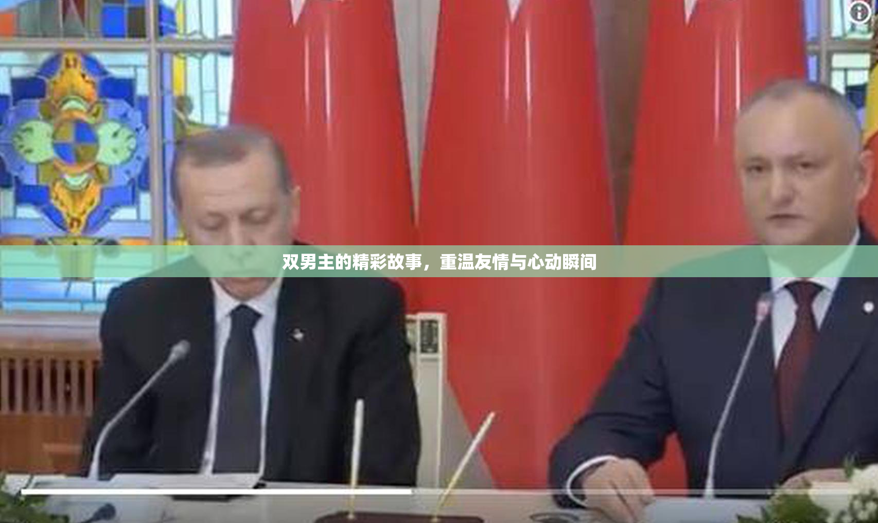 双男主的精彩故事，重温友情与心动瞬间