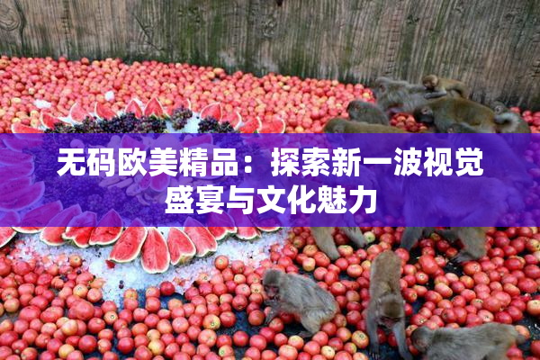 无码欧美精品：探索新一波视觉盛宴与文化魅力