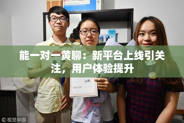 能一对一黄聊：新平台上线引关注，用户体验提升