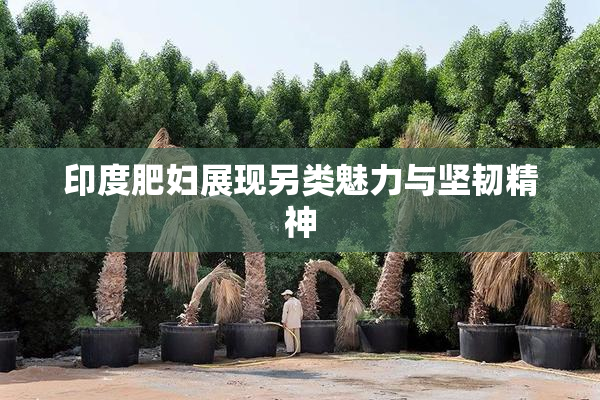 印度肥妇展现另类魅力与坚韧精神