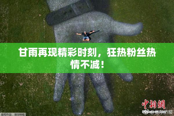 甘雨再现精彩时刻，狂热粉丝热情不减！