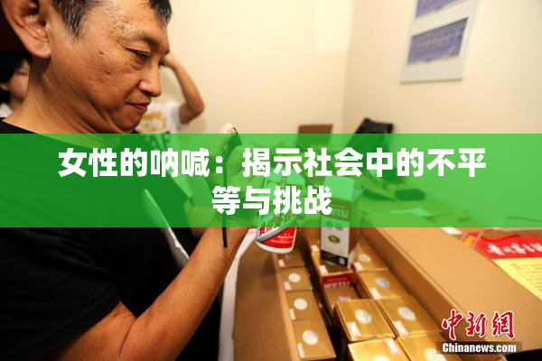 女性的呐喊：揭示社会中的不平等与挑战