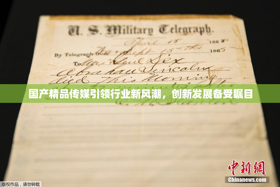 国产精品传媒引领行业新风潮，创新发展备受瞩目