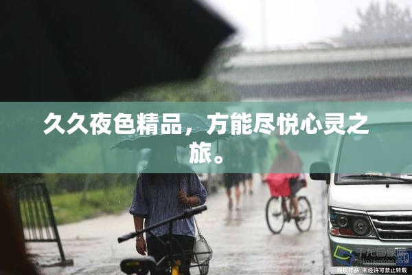 久久夜色精品，方能尽悦心灵之旅。
