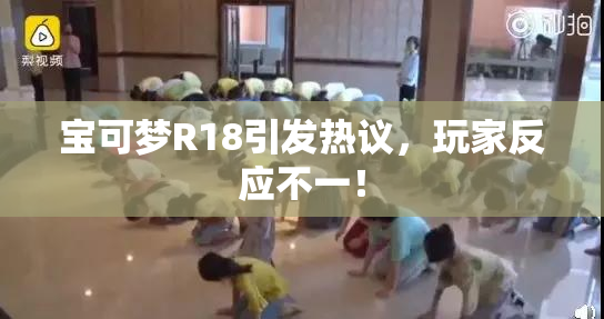 宝可梦R18引发热议，玩家反应不一！