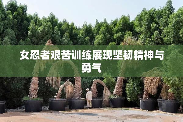 女忍者艰苦训练展现坚韧精神与勇气