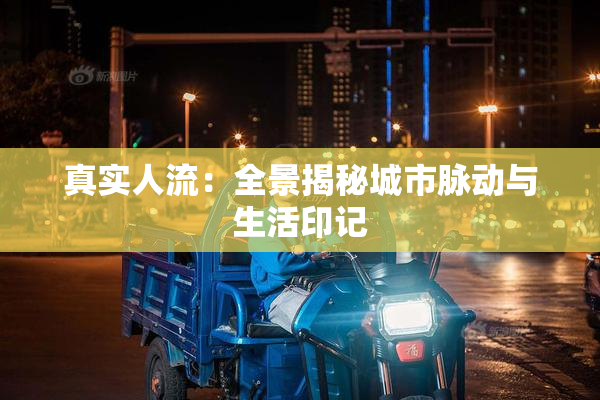 真实人流：全景揭秘城市脉动与生活印记