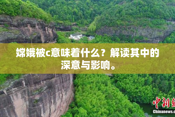 嫦娥被c意味着什么？解读其中的深意与影响。