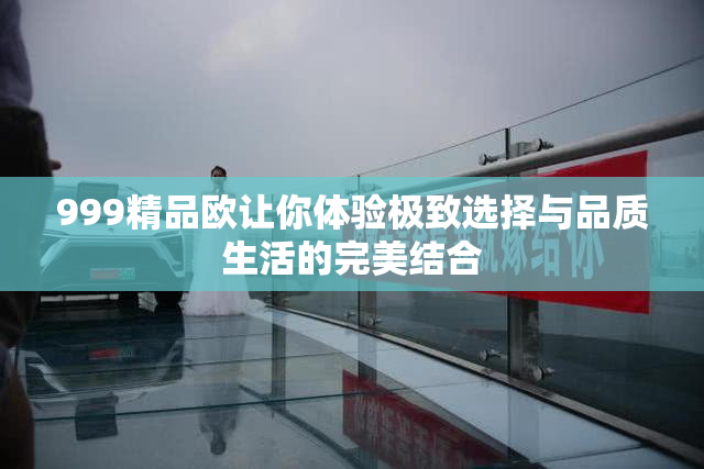 999精品欧让你体验极致选择与品质生活的完美结合