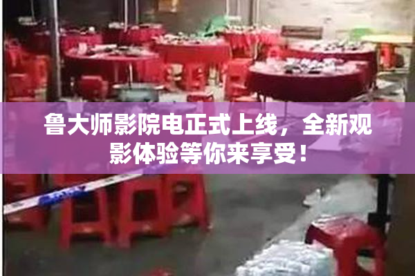 鲁大师影院电正式上线，全新观影体验等你来享受！