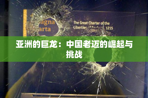 亚洲的巨龙：中国老迈的崛起与挑战