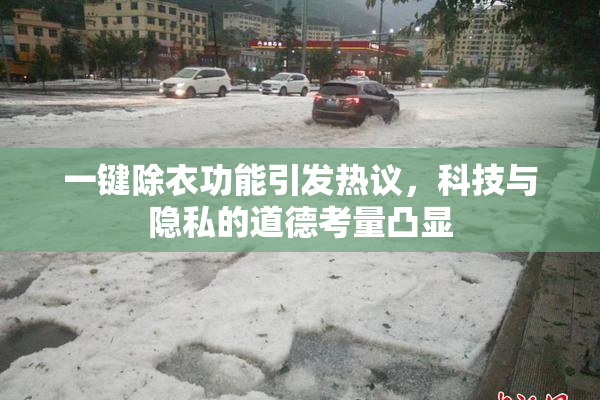 一键除衣功能引发热议，科技与隐私的道德考量凸显