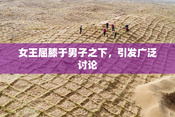 女王屈膝于男子之下，引发广泛讨论