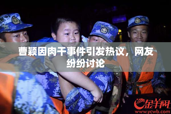 曹颖因肉干事件引发热议，网友纷纷讨论