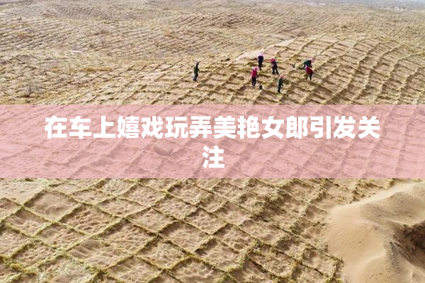 在车上嬉戏玩弄美艳女郎引发关注