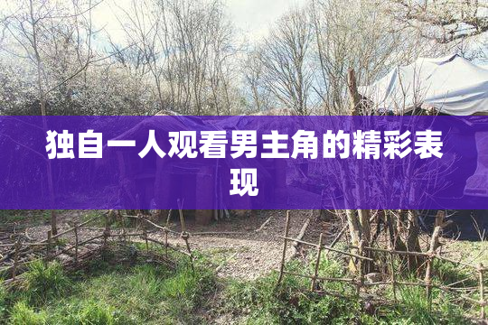 独自一人观看男主角的精彩表现
