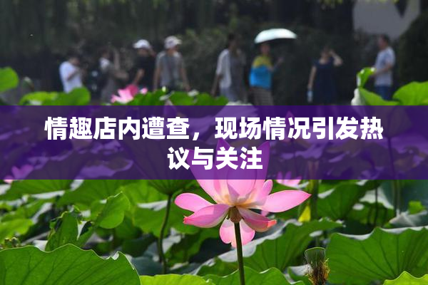 情趣店内遭查，现场情况引发热议与关注