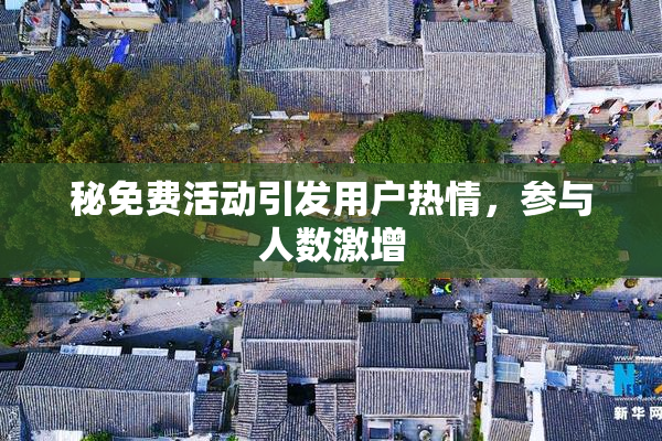 秘免费活动引发用户热情，参与人数激增