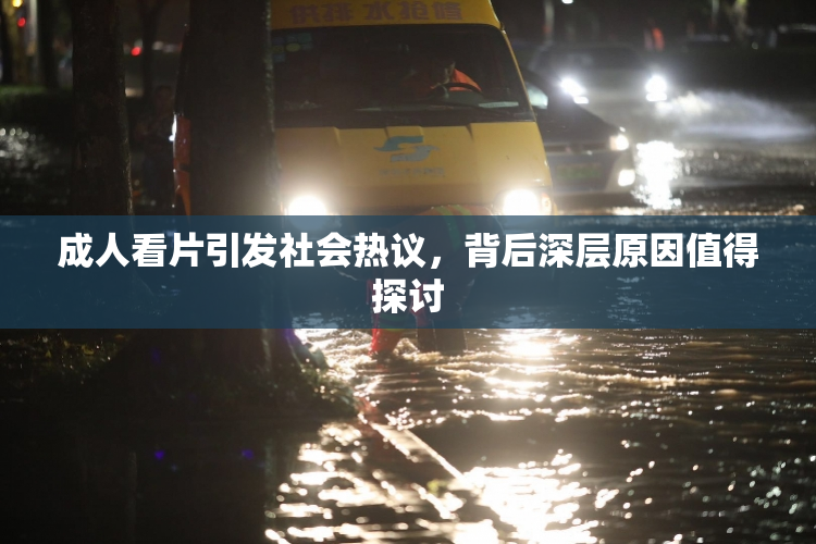 成人看片引发社会热议，背后深层原因值得探讨