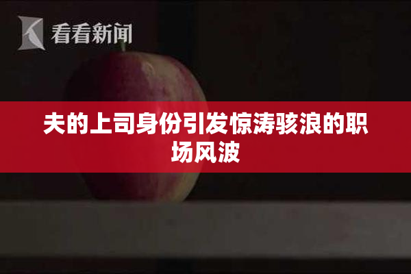 夫的上司身份引发惊涛骇浪的职场风波