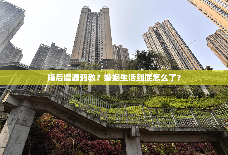 婚后遭遇调教？婚姻生活到底怎么了？