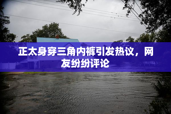 正太身穿三角内裤引发热议，网友纷纷评论