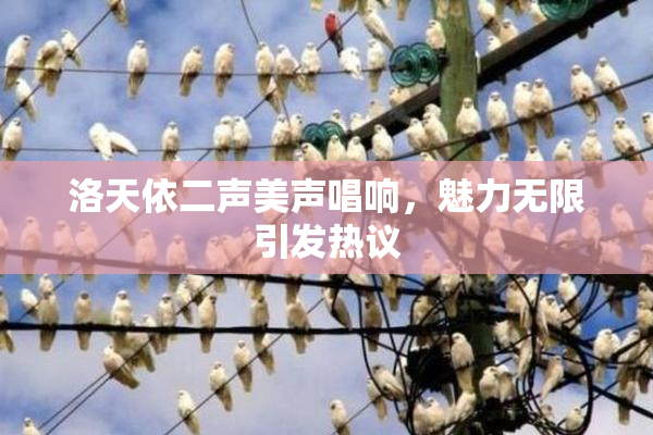 洛天依二声美声唱响，魅力无限引发热议