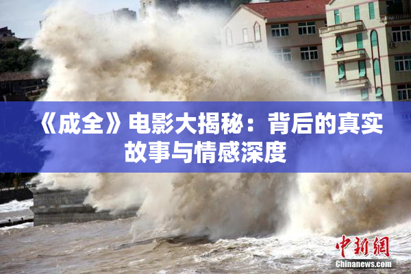 《成全》电影大揭秘：背后的真实故事与情感深度