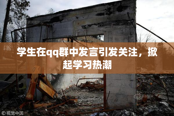 学生在qq群中发言引发关注，掀起学习热潮