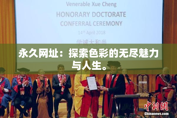 永久网址：探索色彩的无尽魅力与人生。