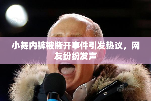 小舞内裤被撕开事件引发热议，网友纷纷发声