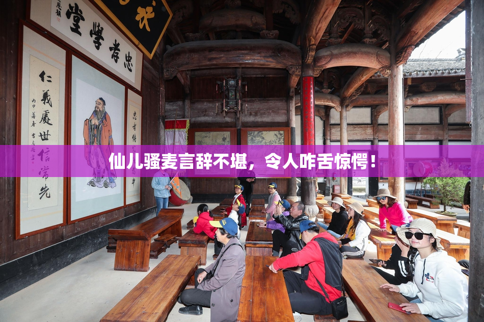 仙儿骚麦言辞不堪，令人咋舌惊愕！